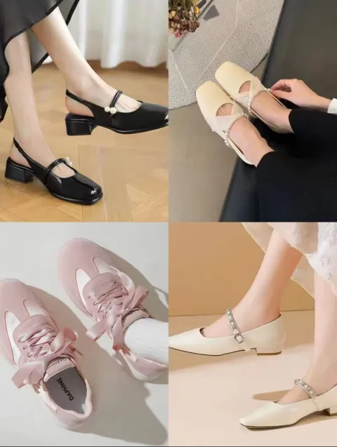DAPHNE/达芙妮; 女款单鞋 夏季增高厚底 透气休闲鞋 图片 3