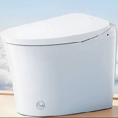 恒洁E320B Pro轻智能马桶坐便器泡沫盾2.0+脚感翻盖翻圈冲水+随心贴翻盖翻圈冲水 - 线报酷