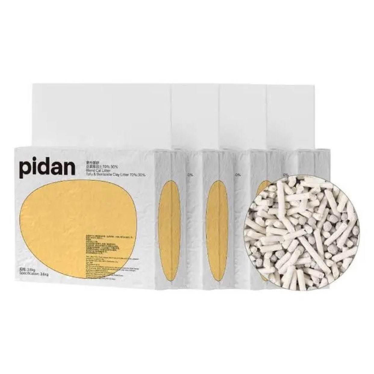 pidan混合豆腐猫砂3.6kg×4包*2件 171元 - 86线报