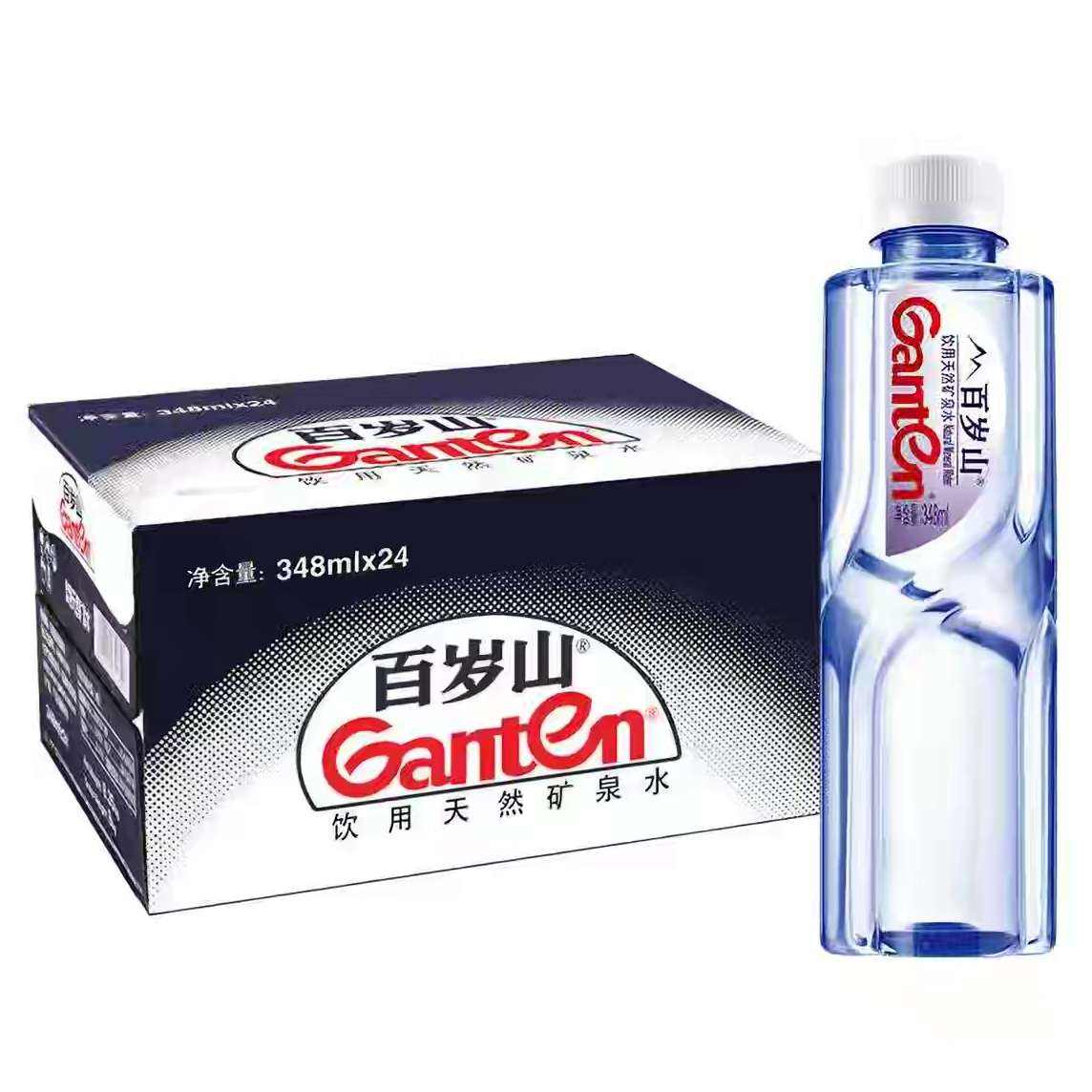 百岁山天然矿泉水348ml×24瓶/箱 33.9元 - 86线报