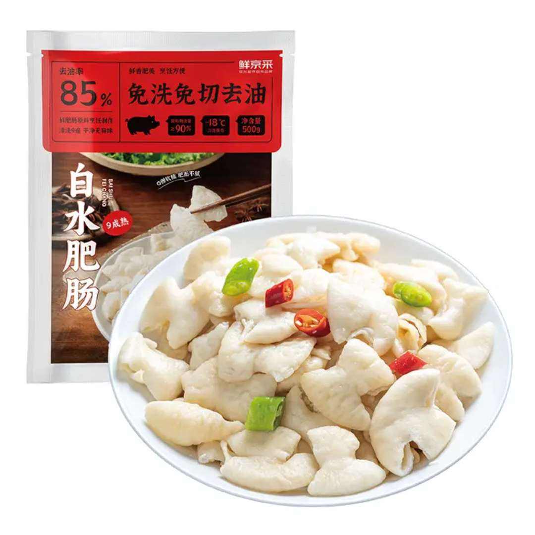 鲜京采白水肥肠500克免洗免切开袋即烹 39.7元 - 线报酷 鲜京采白水肥肠500克免洗免切开袋即烹 39.7元 - 线报酷
