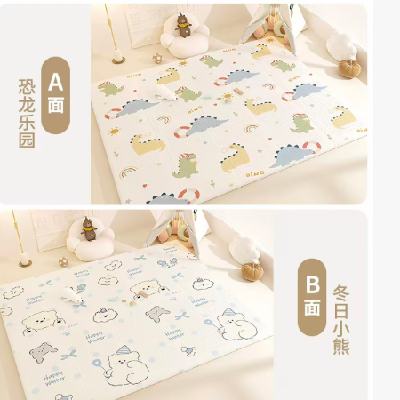 宝宝爬行垫 XPE蜂氧棉加厚抗菌 180*60CM*1CM 恐龙乐园/冬日小熊 - 清风线报