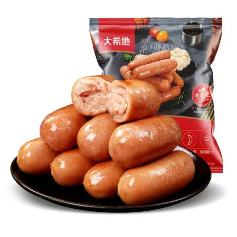 大希地爆汁脆皮烤肠2500g50根 43.95元 - 86线报