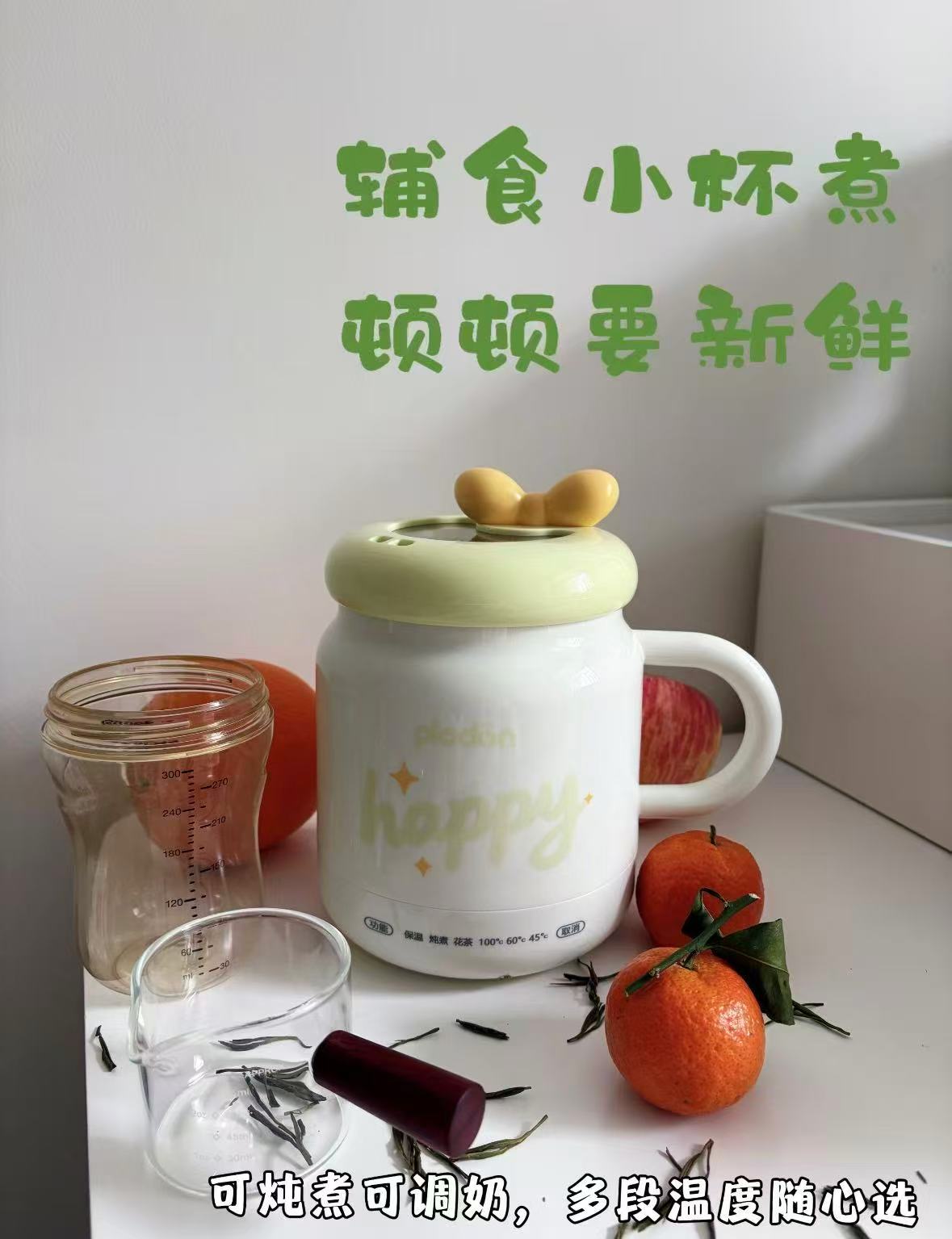 浦利顿便携式烧水杯 119元，浦利顿辅食电炖杯 79元 - 86线报