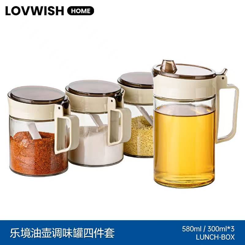 乐唯诗玻璃油瓶调料罐防漏4件套装 9.9元,碧翠园全麦欧包无油无蔗糖20个 25.8元 - 86线报 乐唯诗玻璃油瓶调料罐防漏4件套装 9.9元,碧翠园全麦欧包无油无蔗糖20个 25.8元 - 86线报