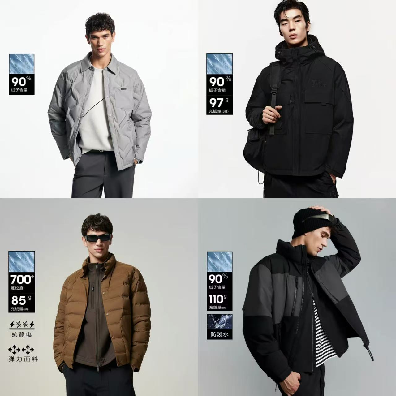 杰克琼斯反季极寒羽绒服 217元 - 86线报