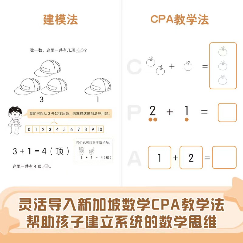 📚新加坡数学 思维启蒙版 3-4岁 2册 💰11.3‼️ ⭕领399-120卷 - 86线报