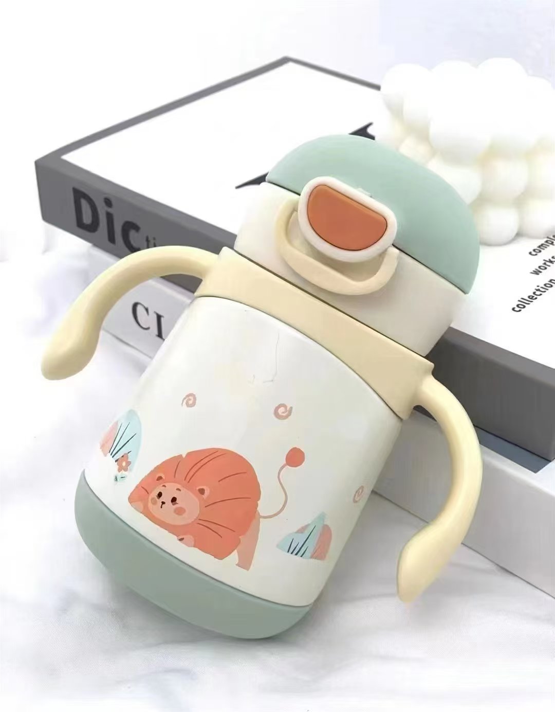 波咯咯婴儿保温水杯280ml 67.8元 - 线报酷