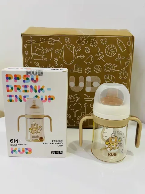 kub/可优比 学饮杯 婴儿吸管水杯 PPSU 图片 2