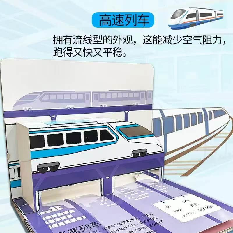 巨童小车迷立体剧场翻翻书8册 53.4元 - 线报酷