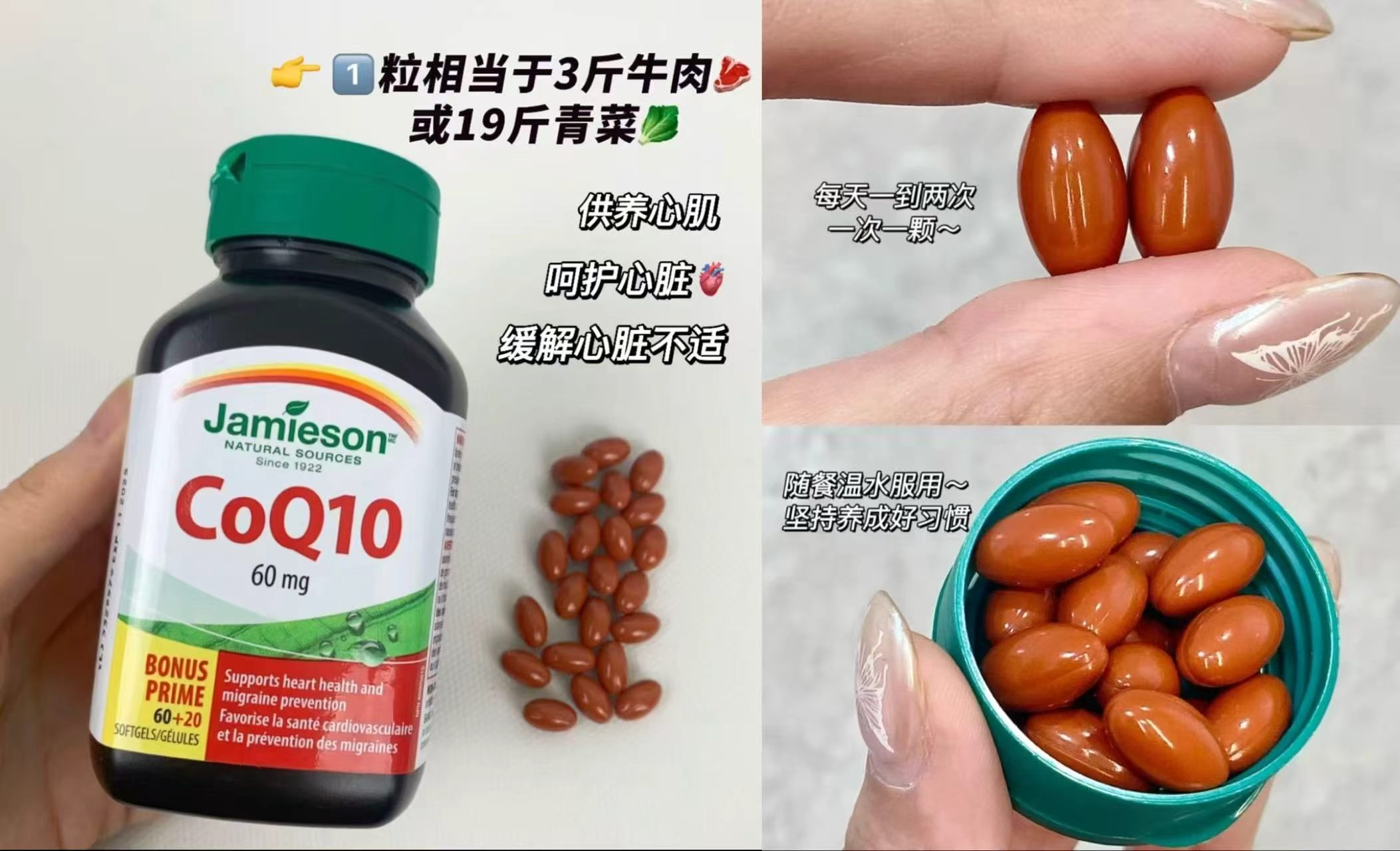 加拿大进口健美生辅酶Q10 67元 - 86线报