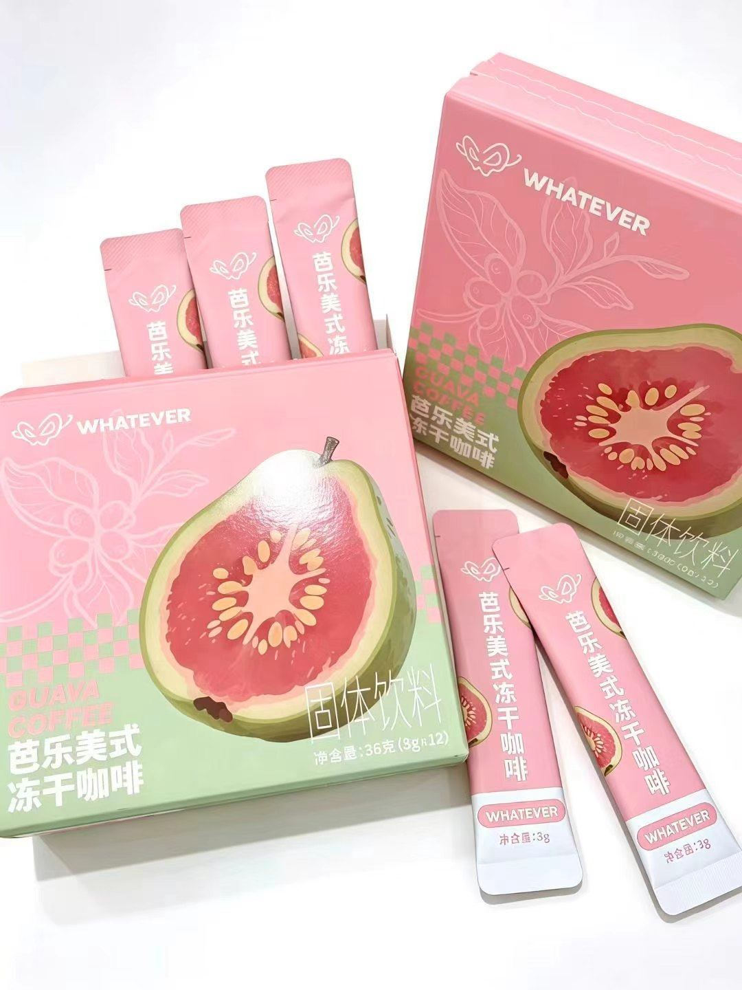 Whatever速溶黑咖啡拍3盒3g*36条 39元 - 86线报