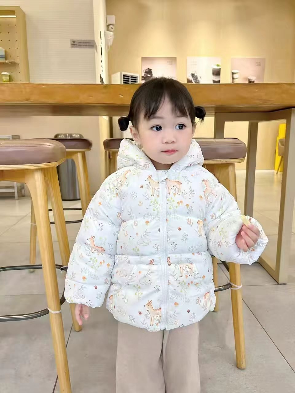 天猫超市欧孕儿童棉服冬装2026新款加厚夹棉宝宝棉衣男童女童棉袄保暖 43.1元 - 清风线报