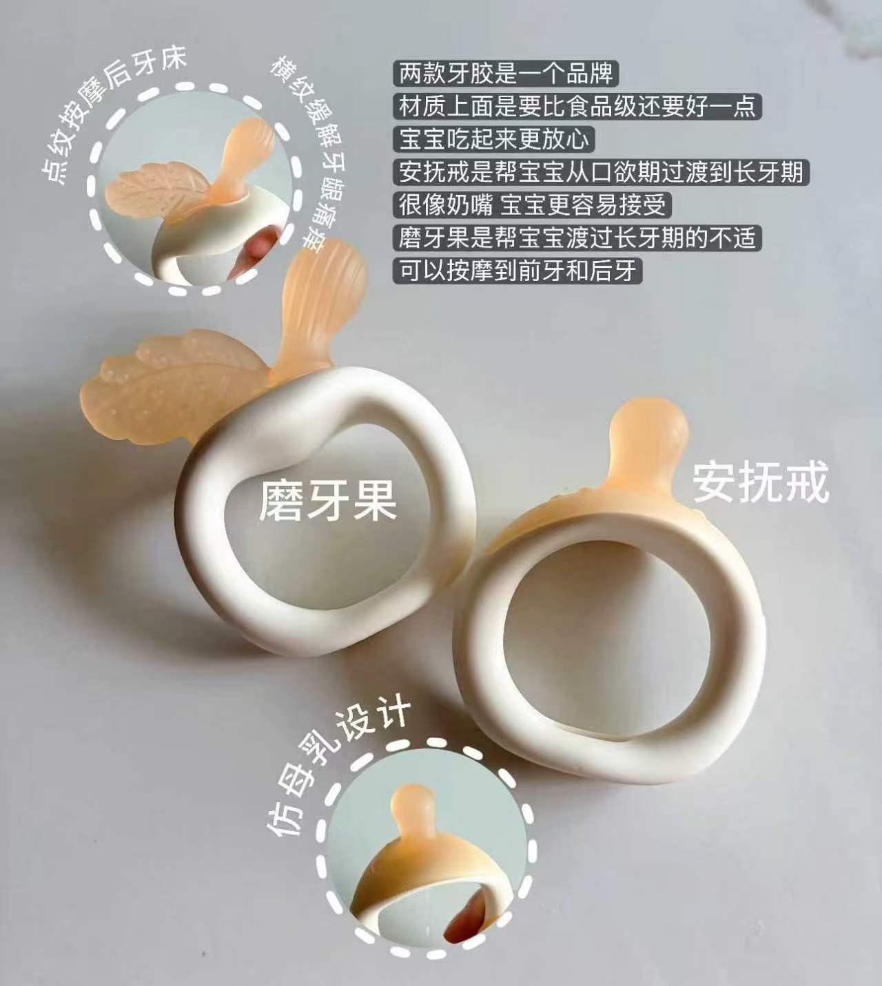 小白熊分龄牙胶小卫士食品级硅胶可啃咬 12元 - 86线报