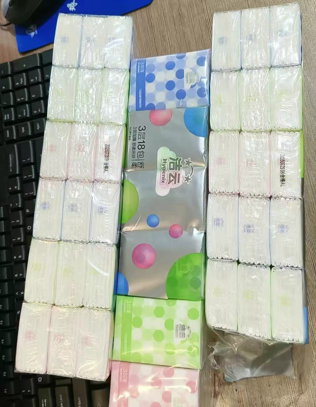 洁云圈圈情结手帕巾3层54包 15.9元 - 86线报