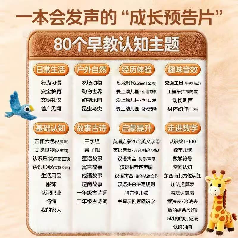 中英粤三语早教发声书 41.1元 - 86线报