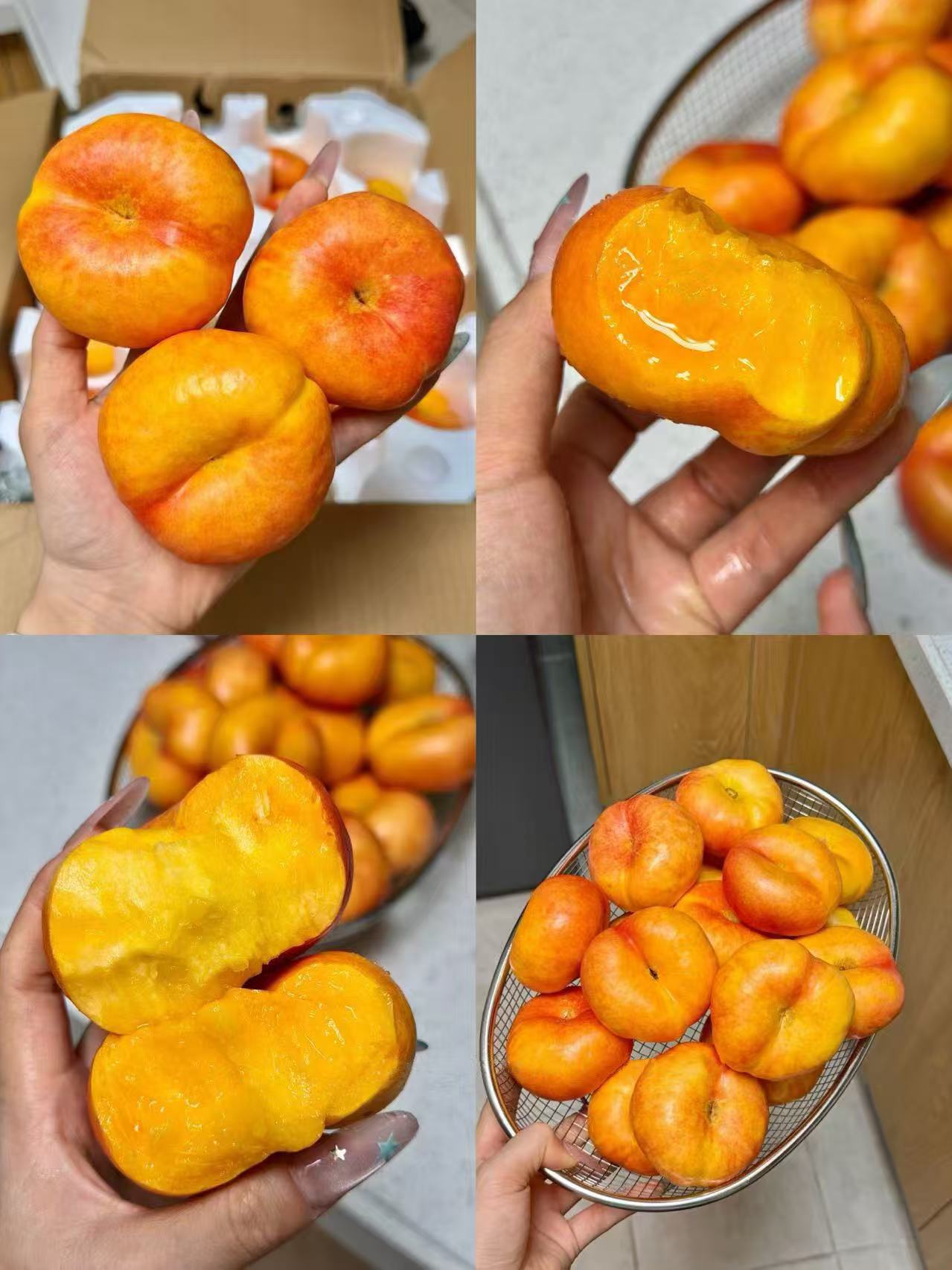 蒙阴彩虹蟠桃净重4斤 21.9元 - 线报酷 蒙阴彩虹蟠桃净重4斤 21.9元 - 线报酷