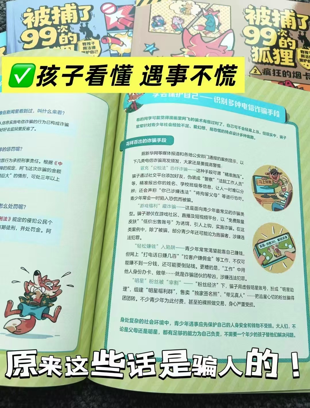 被捕了99次的狐狸全4册 35元 - 86线报