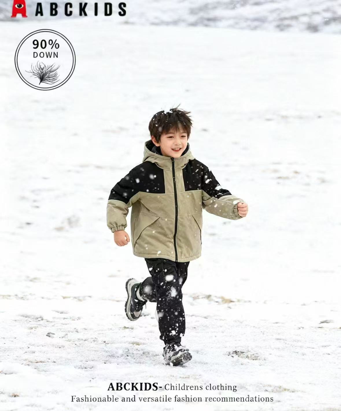 abckids儿童冲锋衣鸭绒三防 99元 - 86线报