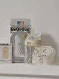 Bebebus 玻璃奶瓶 0-3-6个月 防胀气 防呛 图片 1