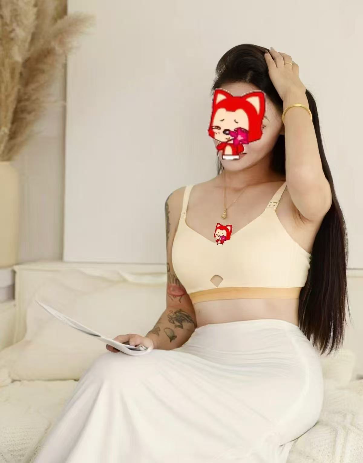 嫚熙有机棉可露丽哺乳内衣聚拢防下垂文胸黄油可露丽XL 68.9元 - 线报酷
