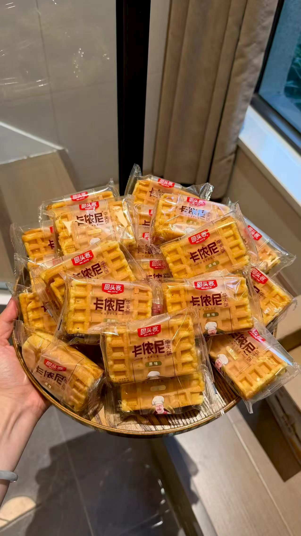 拼多多回头客华夫饼500g整箱拍一发二 20.9元 - 清风线报