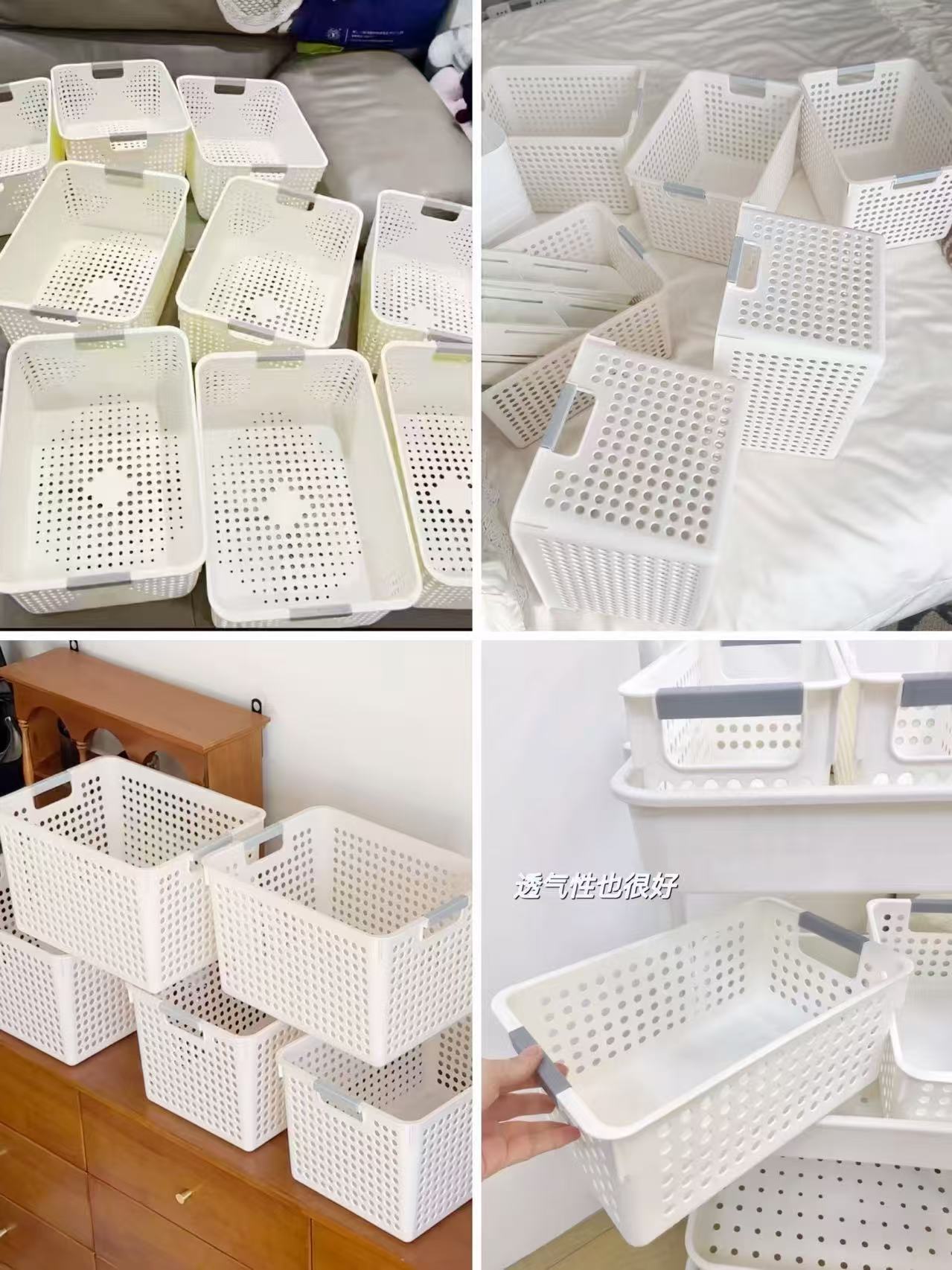 京喜大容量收纳箱拍1发2个中号 7.9元，名创优品同款收纳筐拍1发2个特大号 5.9元 - 86线报