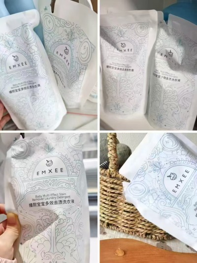 嫚熙婴儿去渍洗衣液一袋500ml拍3袋 19.7元 - 86线报 嫚熙婴儿去渍洗衣液一袋500ml拍3袋 19.7元 - 86线报