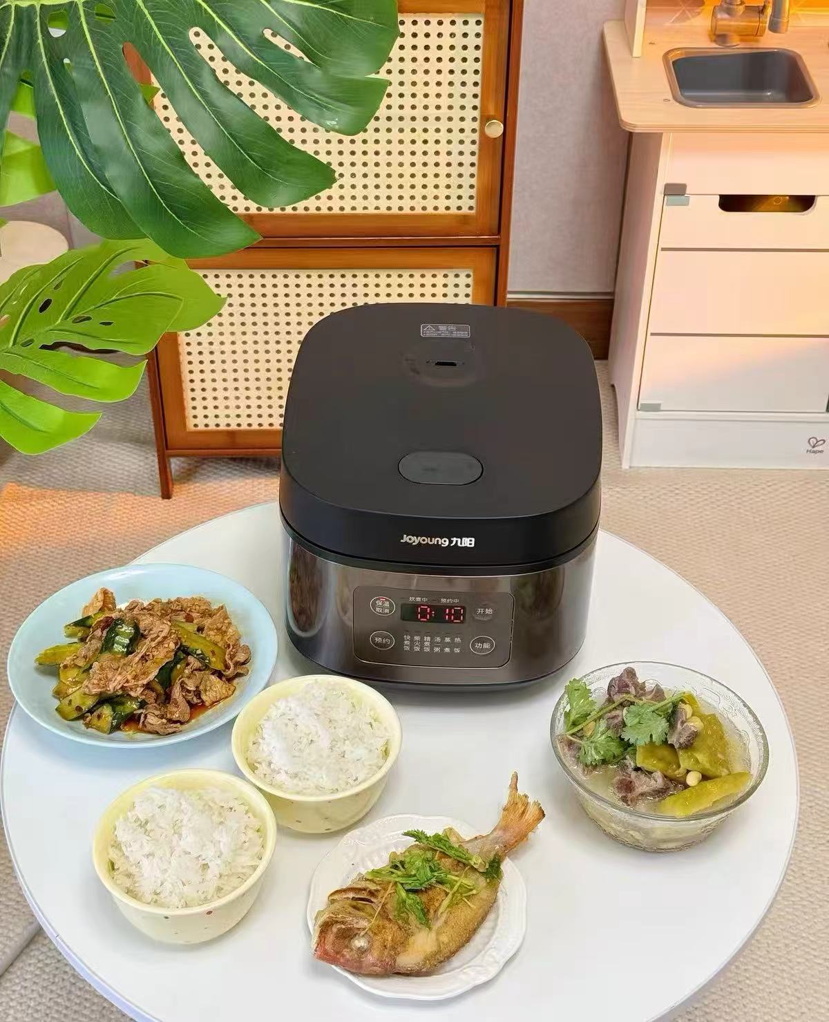 九阳微压智能电饭煲家用3L 91元 - 折送网