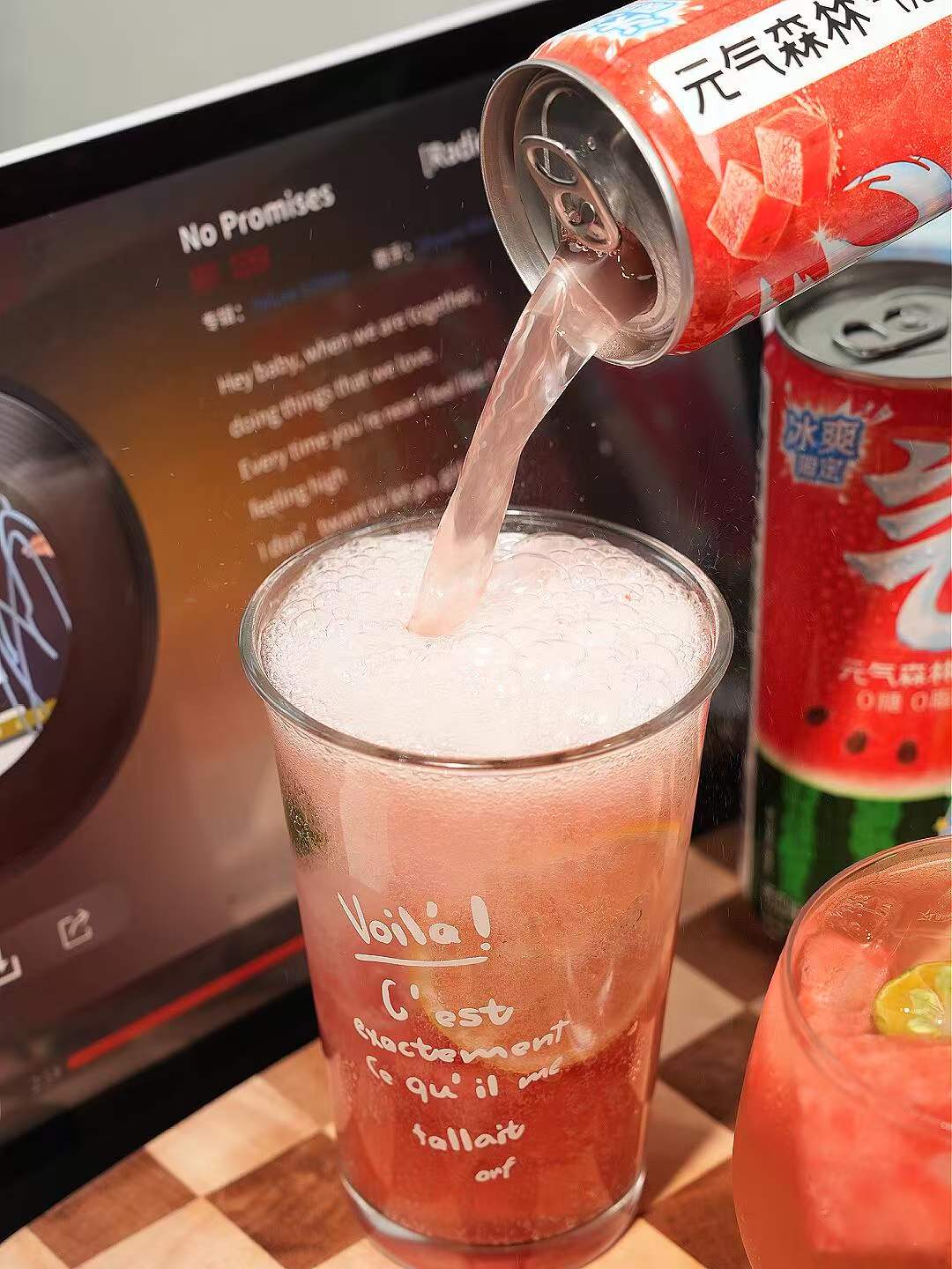 元气森林冰爆西瓜330ml×6罐 17.9元 - 线报酷