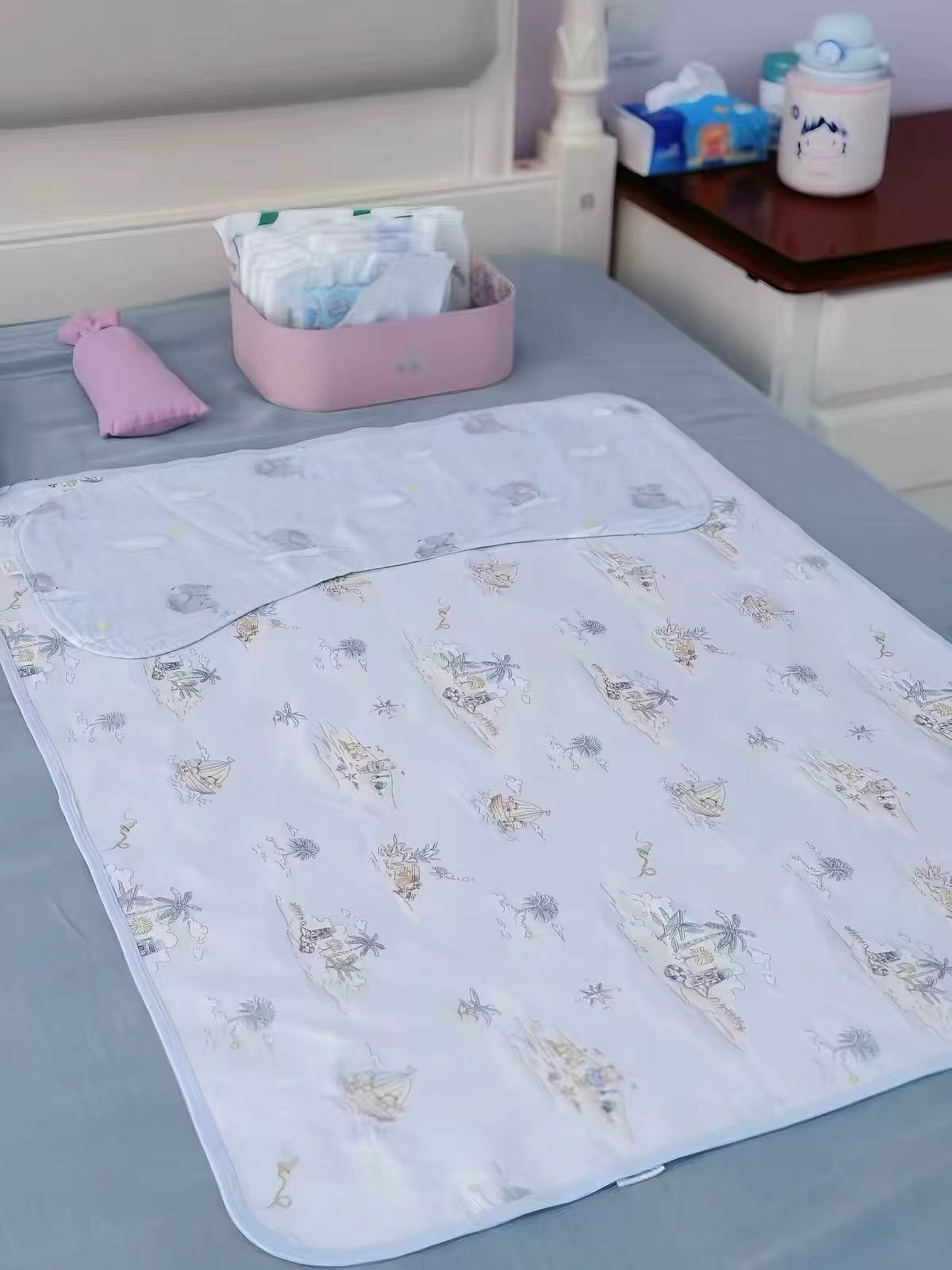 全棉时代婴儿隔尿垫90*70cm款式任选 59元 - 线报酷