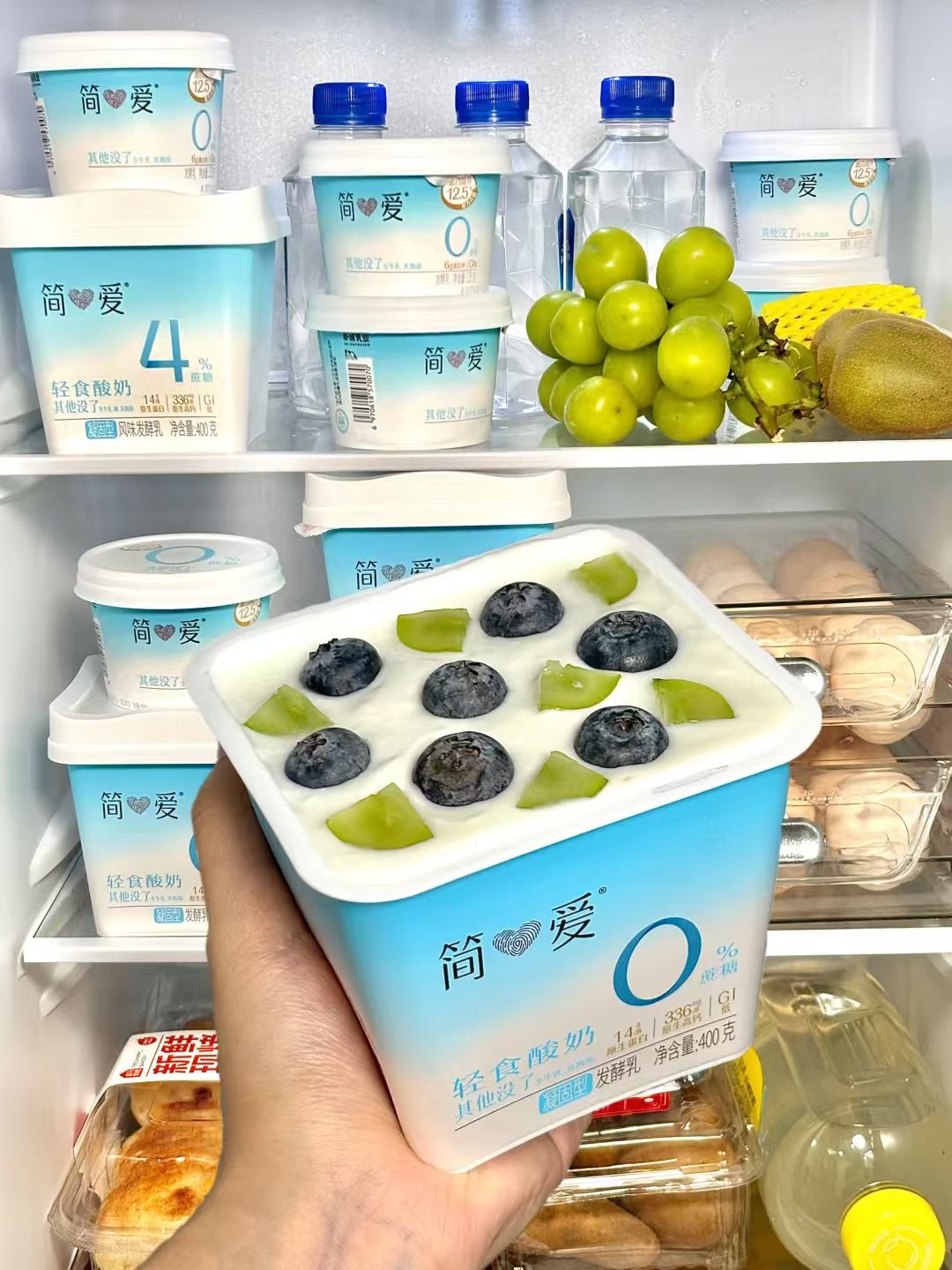 简爱轻食酸奶400g*4大桶+100g*3袋父爱配方 49.8元 - 86线报
