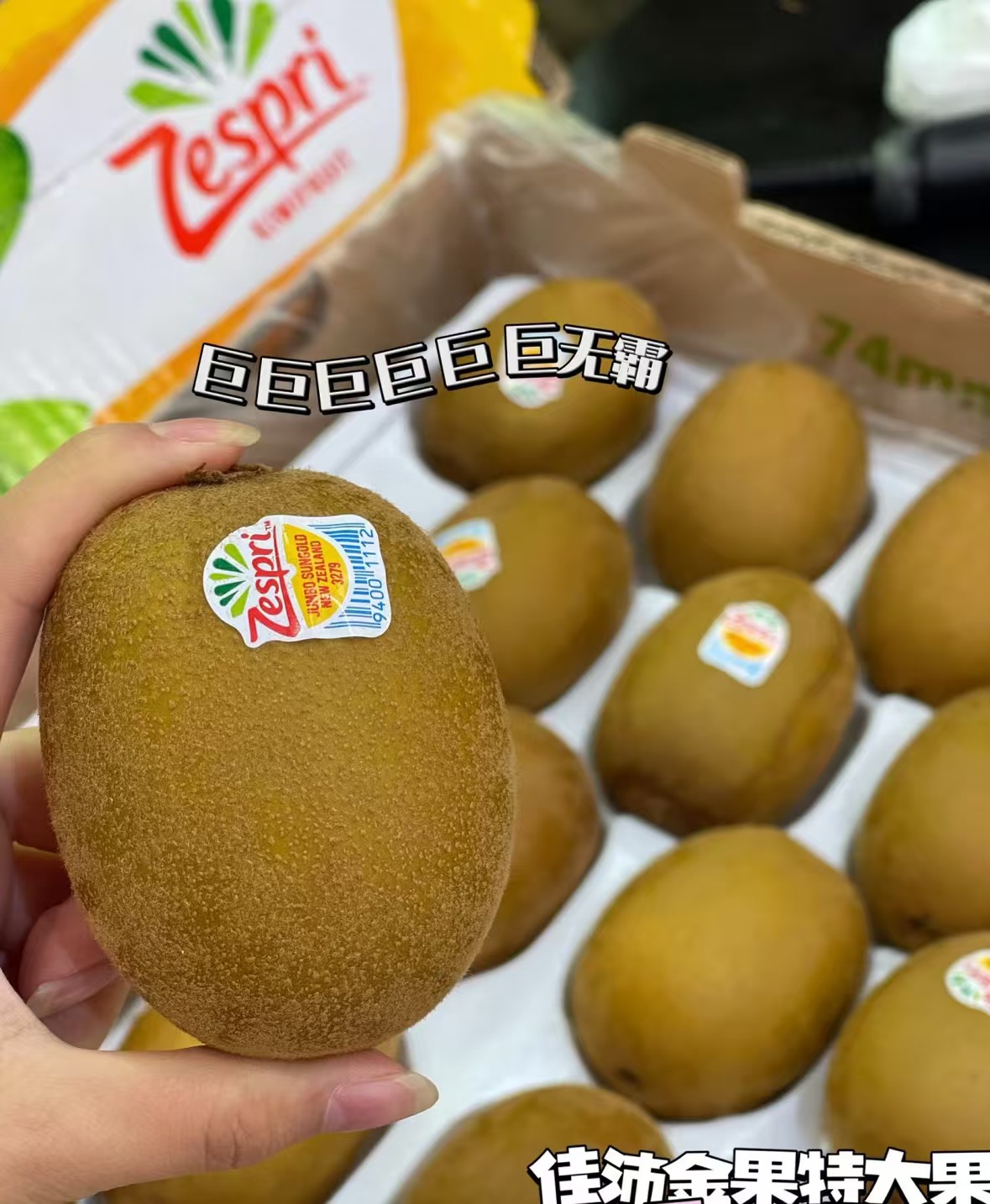 佳沛阳光金奇异果礼盒装15粒装单果144-174g 89.99元 - 86线报