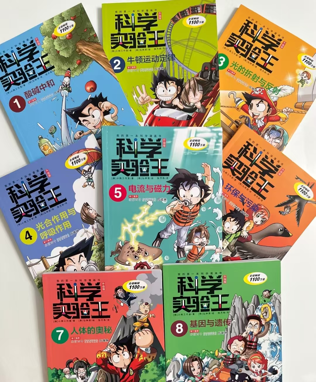 科学实验王升级版1-4册 45.4元,科学实验王升级版5-8册 46.1元 - 86线报 科学实验王升级版1-4册 45.4元,科学实验王升级版5-8册 46.1元 - 86线报