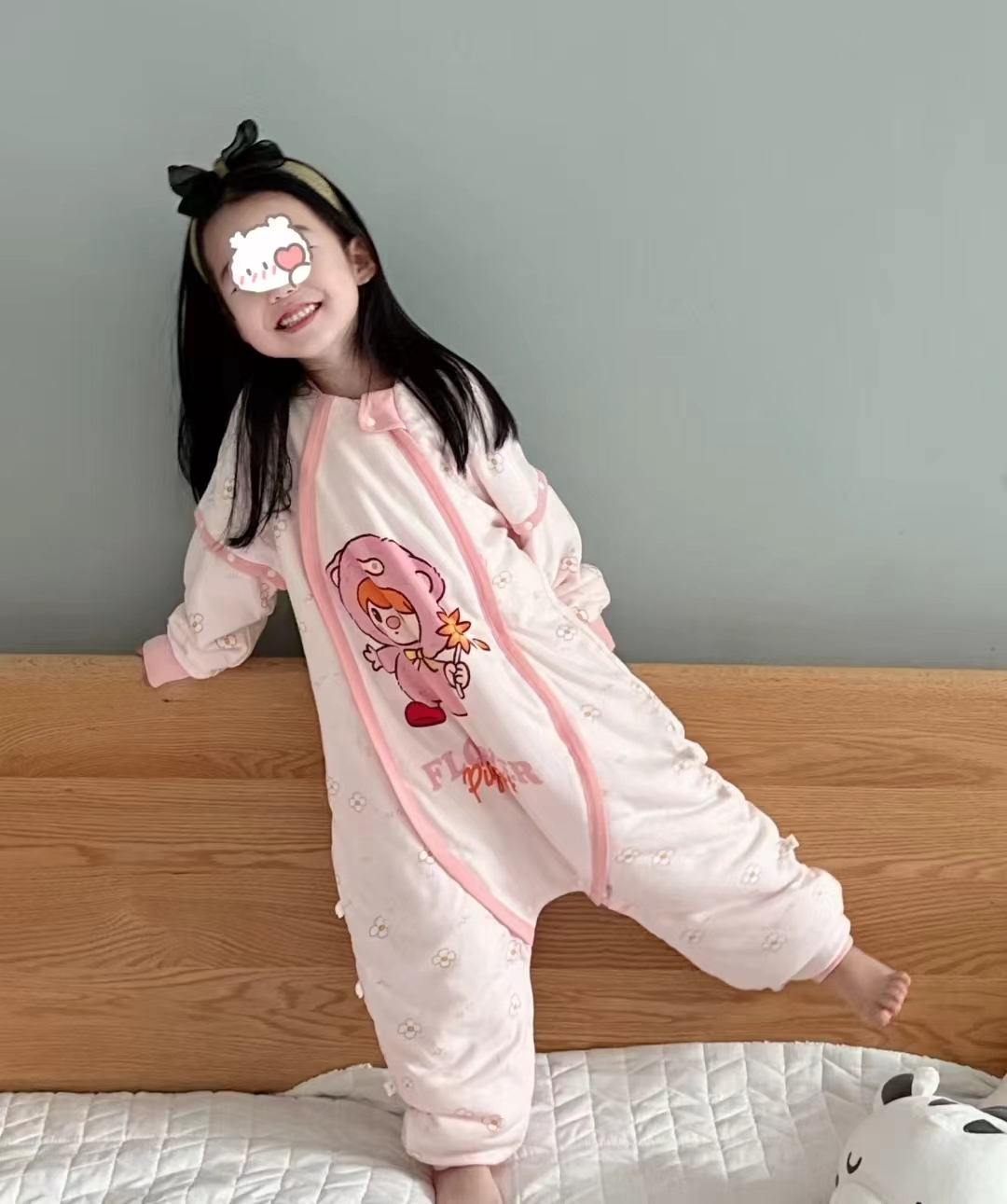 ibaby×outlast太空科技恒温夹棉儿童睡袋泡泡玛特联名暖冬款花 129元 - 线报酷