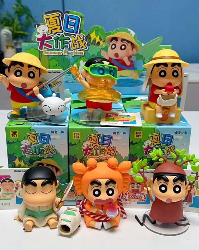 TOPTOY蜡笔小新盲盒 39元，MINI飞天超能力系列盲袋 39元，小白的日常系列手办盲盒 49元 - 86线报