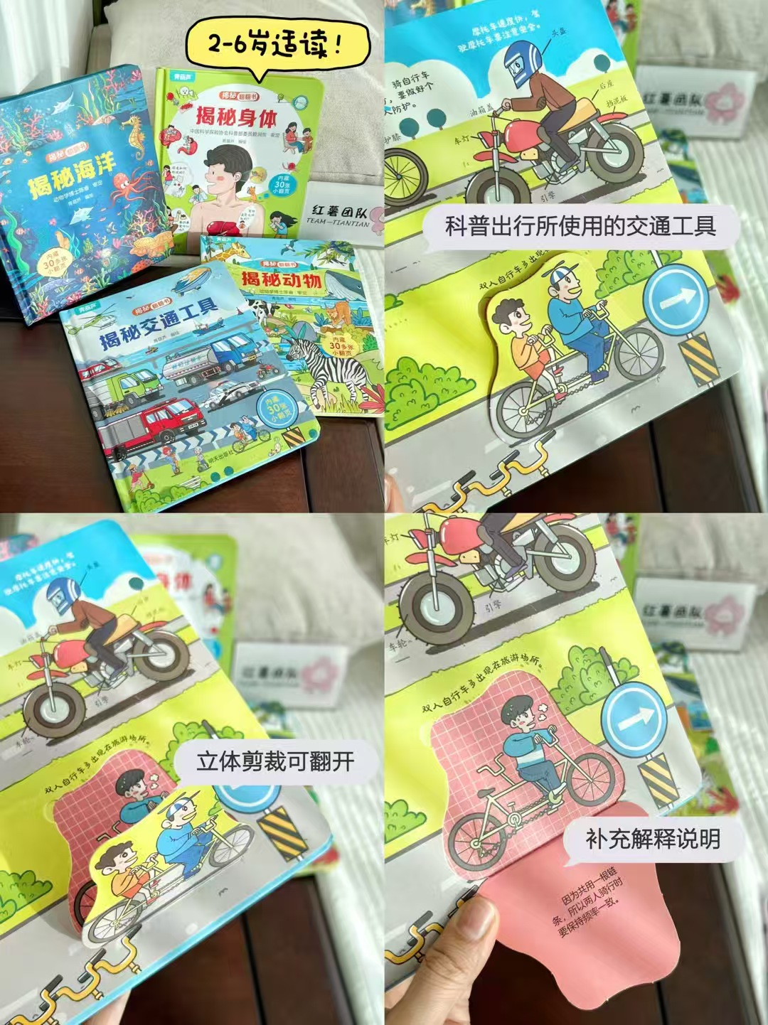 青葫芦揭秘翻翻书拍4件 39.2元 - 86线报