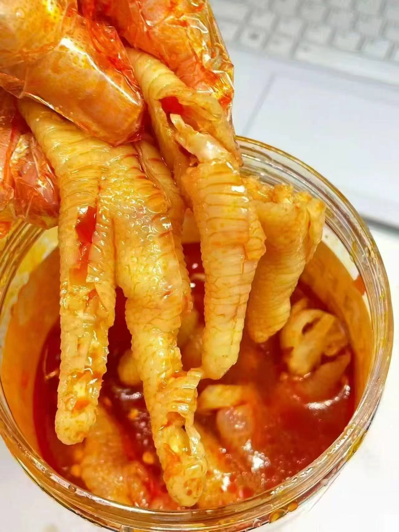 王小卤柠檬酸辣无骨鸡爪500g*2罐装 38.8元 - 86线报