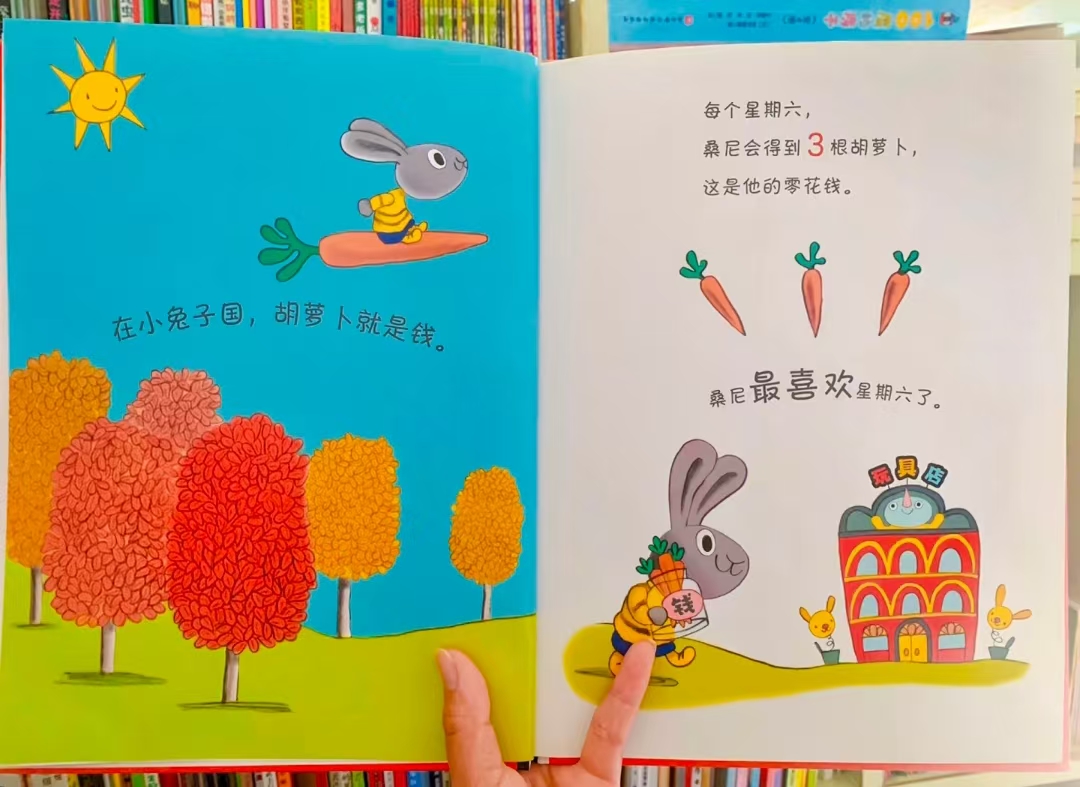 小兔子学花钱精装 17元 - 折送网