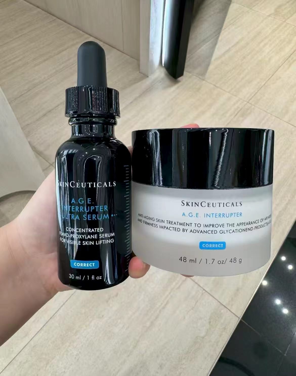 修丽可AGE精华30ml+AGE面霜48ml 2168元 - 线报酷