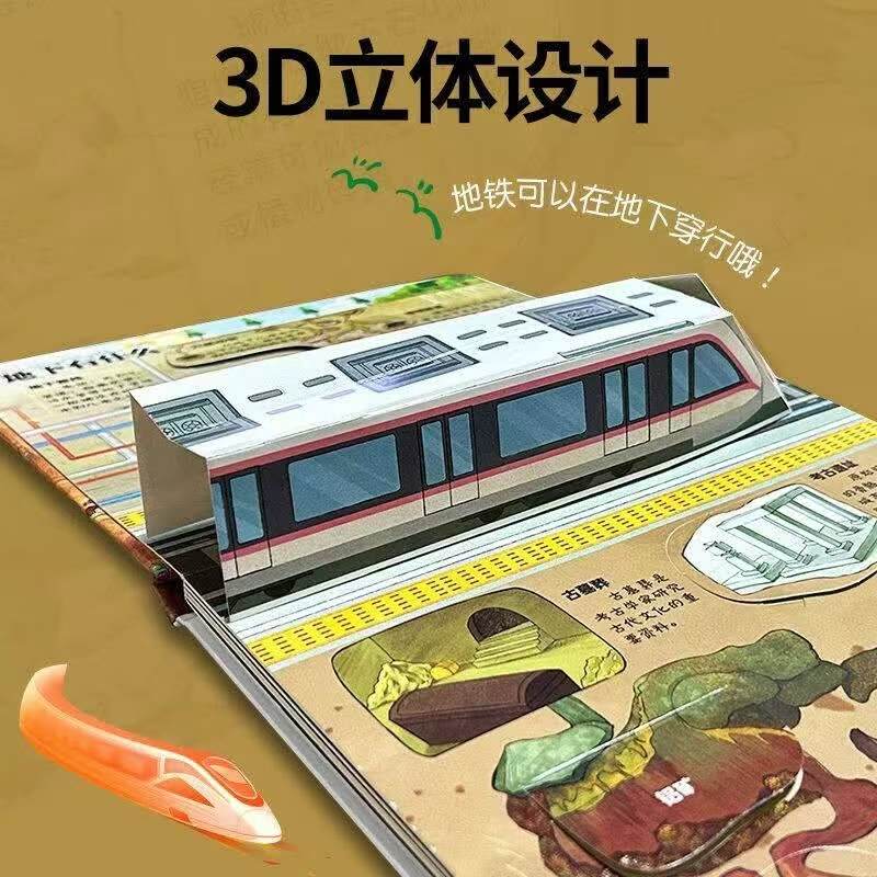 揭秘地下立体翻翻书 10.9元 - 86线报 揭秘地下立体翻翻书 10.9元 - 86线报