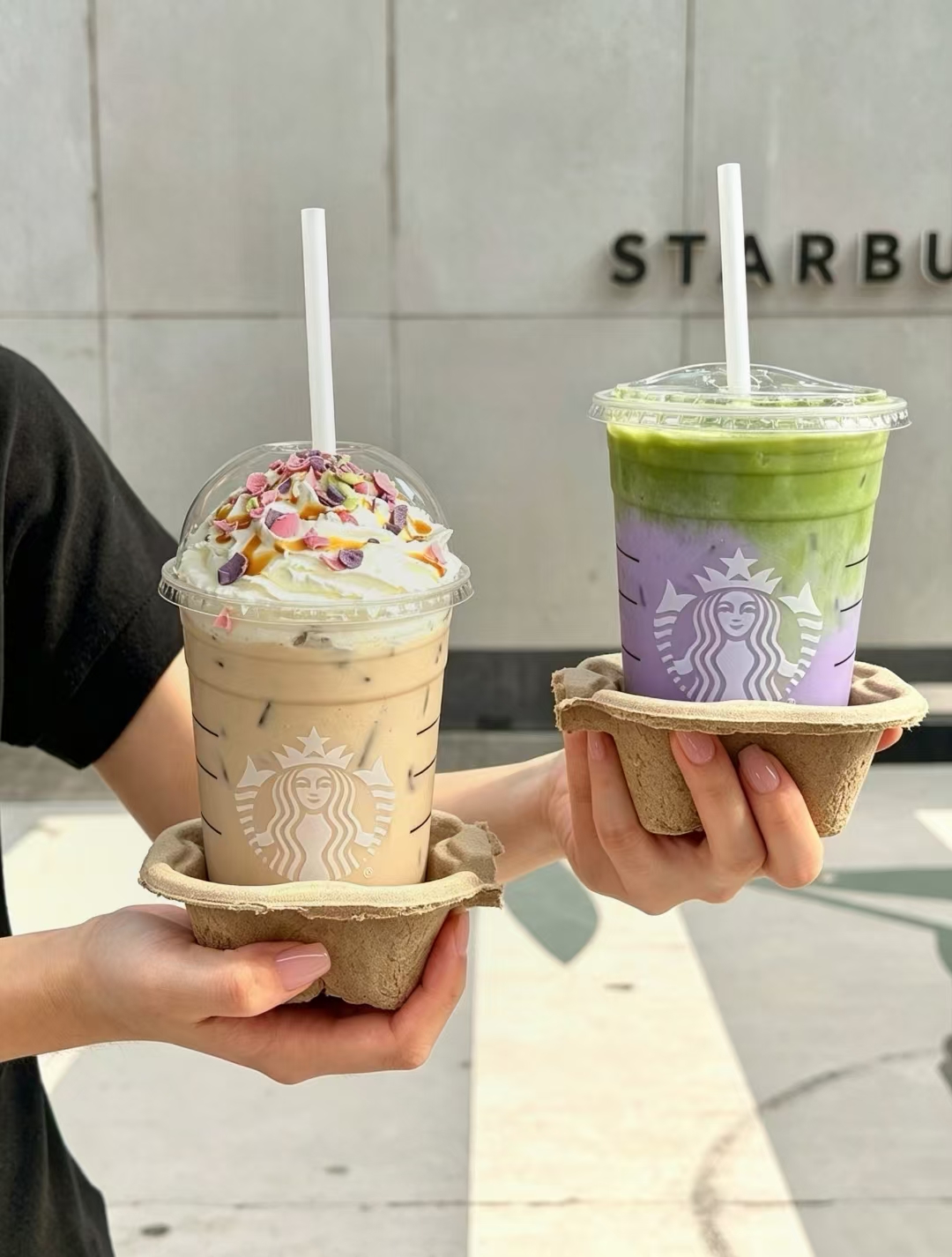 星巴克上班醒神價新品奶茶含UBE风味四选一 24.9元 - 86线报