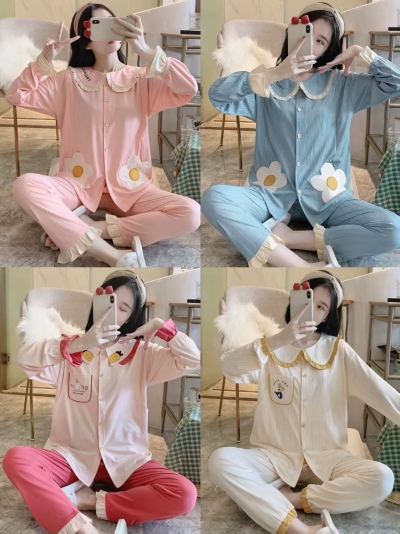 安娜妈咪纯棉月子服上衣+裤子 39元 - 86线报