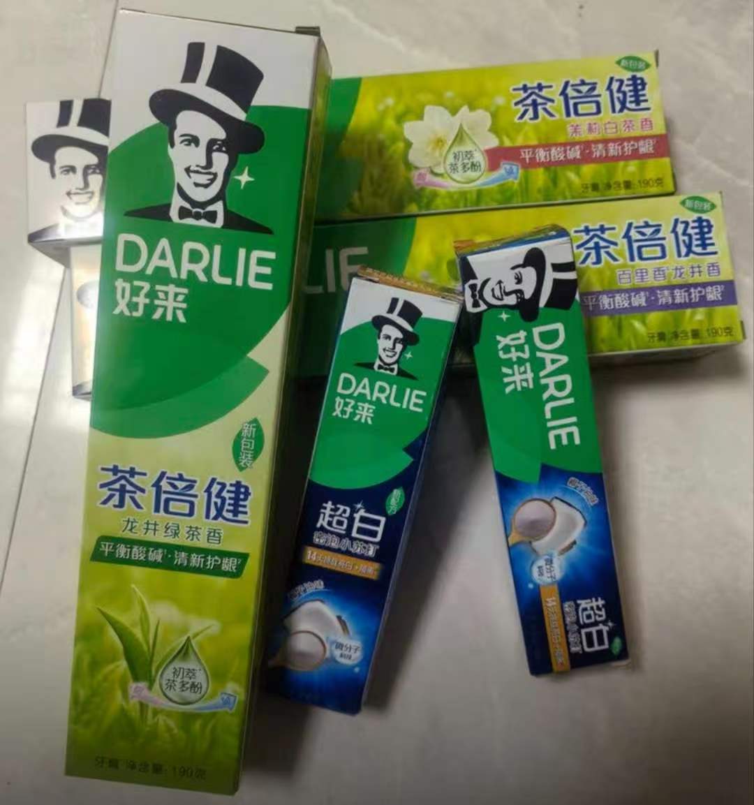 好来牙膏组合190g*3支 赠超白40g*2支 29.6元 - 86线报