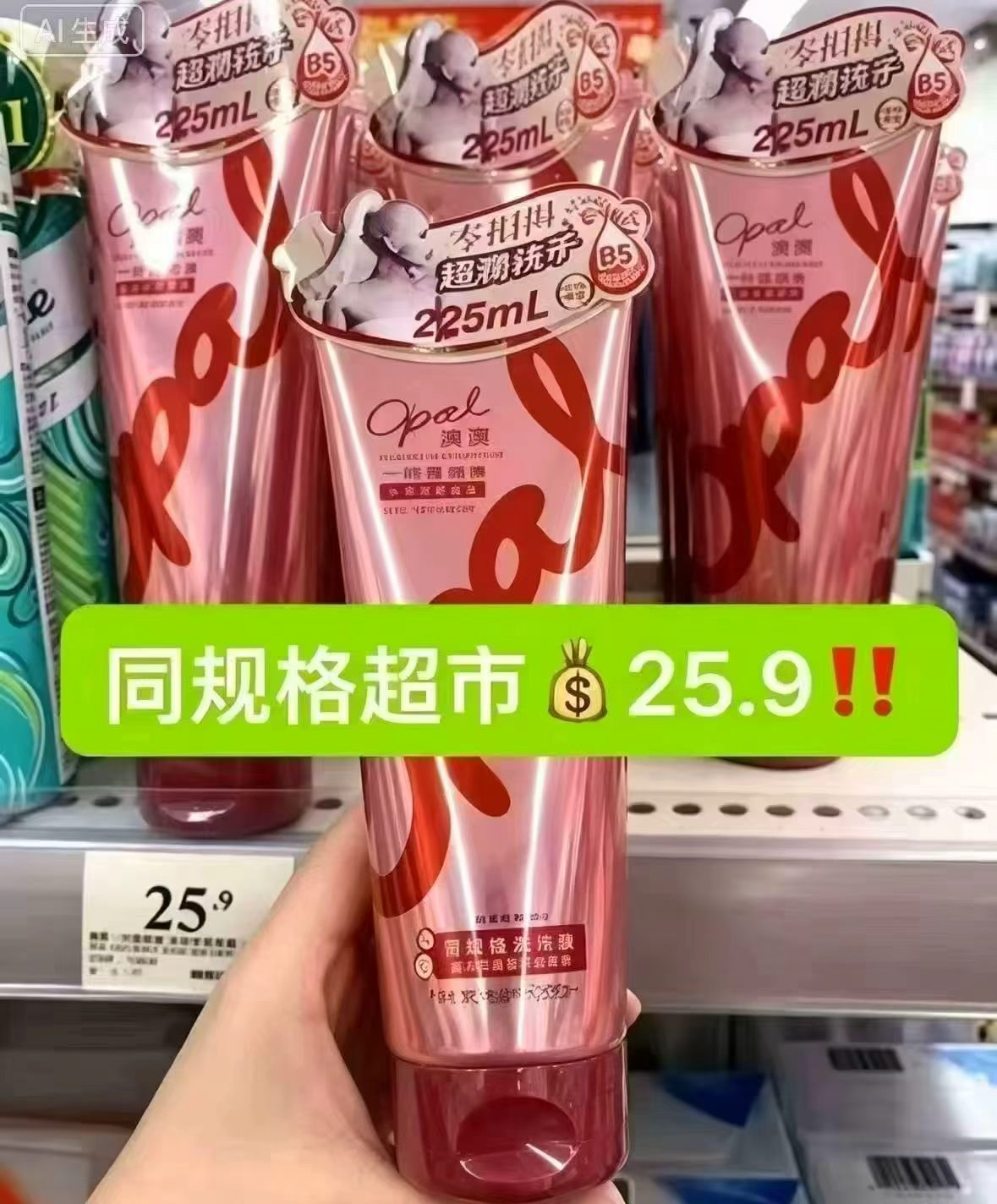 澳宝一分钟焗油护发素225ml 11.3元 - 86线报