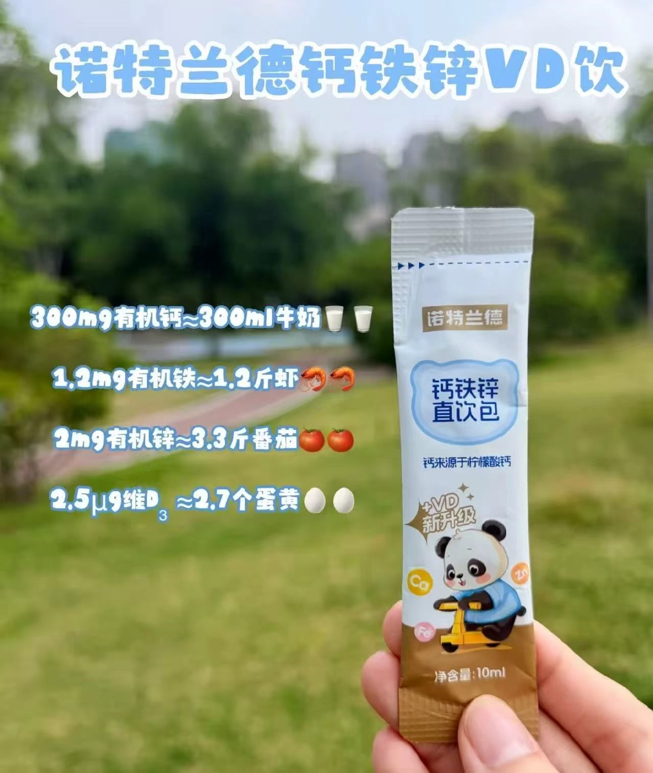 诺特兰德钙铁锌直饮包拍6罐赠10条 206元 - 86线报