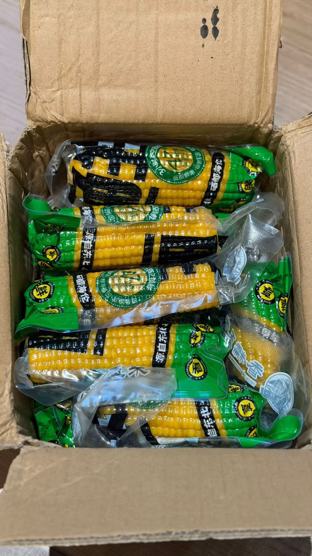 刘老杆东北香甜糯玉米1760g/箱 16元 - 线报酷