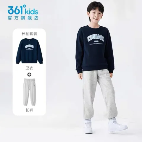 ANTA/安踏 儿童女大童针织运动长裤 夏季 小脚 图片 1