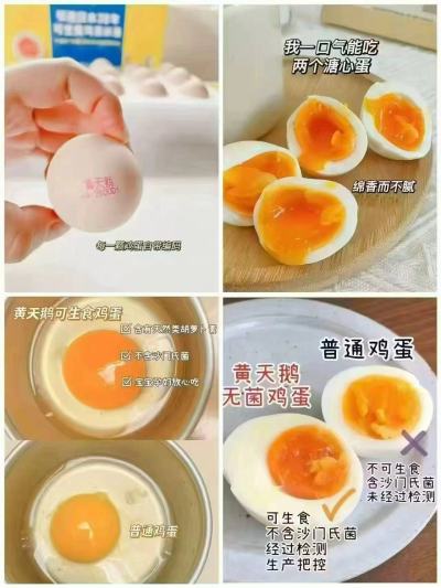 黄天鹅可生食鸡蛋24枚礼盒装 45元 - 线报酷 黄天鹅可生食鸡蛋24枚礼盒装 45元 - 线报酷