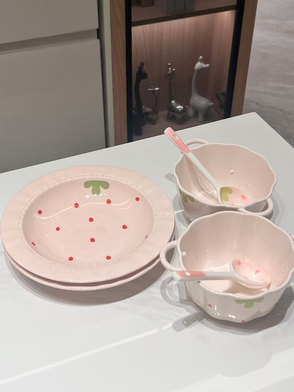 草莓花边盘2个 11.9元 - 86线报